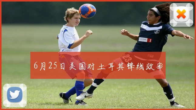 6月25日美国对土耳其锋线效率